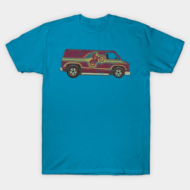 Motocross Super Van 1975 T-Shirt by JCD666